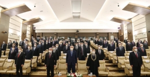 Cumhurbaşkanı Erdoğan, Anayasa Mahkemesi Üyeliğine Seçilen Fidan’ın Yemin Törenine Katıldı