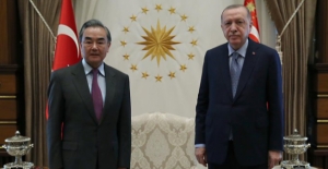 Cumhurbaşkanı Erdoğan, Çin Halk Cumhuriyeti Dışişleri Bakanı Wang Yi’yi Kabul Etti