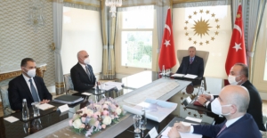 Cumhurbaşkanı Erdoğan, Azerbaycan Başbakan Yardımcısı Mustafayev’i Kabul Etti