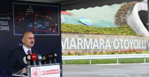 Bakan Karaismailoğlu, "Kuzey Marmara Otoyolu’nun Yapım Çalışmaları Tamamlandı"