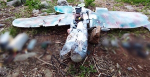 Teröristler Maket Uçakla Saldırmaya Çalıştı, Maket Uçak Hedefine Ulaşamadan Düşürüldü