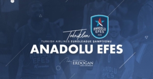 Cumhurbaşkanı Erdoğan'dan Avrupa Şampiyonu Anadolu Efes'e Tebrik Mesajı