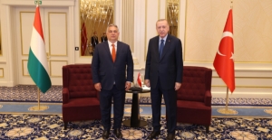 Cumhurbaşkanı Erdoğan, Macaristan Başbakın Orban İle Görüştü