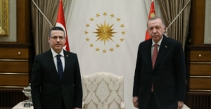 Cumhurbaşkanı Erdoğan, Sayıştay Başkanı Baş'ı Kabul Etti