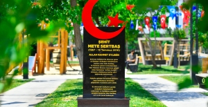 15 Temmuz Şehidi Mete Sertbaş’ın İsmi Üsküdar'da Parka Verildi