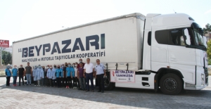 Beypazarı Belediyesi Yardım Tırı Yola Çıktı
