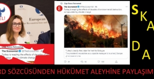 EBRD Sözcüsünden "Erdoğan'ın Ünü Küllere Gömüldü" Paylaşımı !!