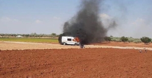Fırat Kalkanı Bölgesinde Teröristler Ambulansa Saldırdı