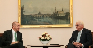 Cumhurbaşkanı Erdoğan, Almanya Cumhurbaşkanı Steinmeier İle Telefonda Görüştü