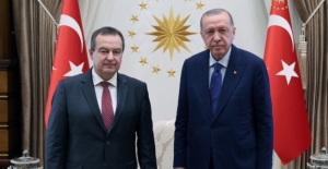 Cumhurbaşkanı Erdoğan, Sırbistan Ulusal Meclis Başkanı Daçiç’i Kabul Etti