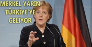 Almanya Başbakanı Merkel Yarın Türkiye'ye Geliyor