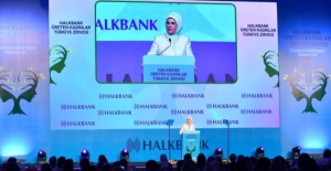 Emine Erdoğan, "Halkbank Üreten Kadınlar Türkiye Zirvesi"ne Katıldı