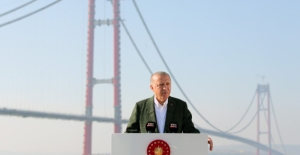 “1915 Çanakkale Köprüsü Büyük Ve Güçlü Türkiye Hedefimize Bir Adım Daha Yaklaştığımızın İspatıdır”