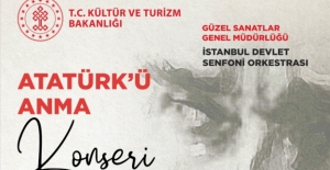 İDSO Denizbank Konserleri “Atatürk’ü Anma Konseri” Atatürk Kültür Merkezi’nde