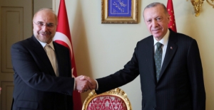 Cumhurbaşkanı Erdoğan, İran Meclis Başkanı Galibaf’ı Kabul Etti