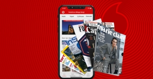 Vodafone’dan Tüm Müşterilerine Ücretsiz Dijital Dergi Okuma Fırsatı
