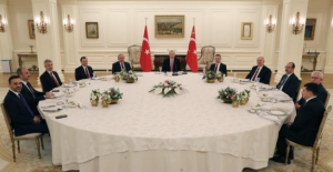 Cumhurbaşkanı Erdoğan; Yasama, Yürütme Ve Yargı Organlarının Temsilcileri İle Bir Araya Geldi