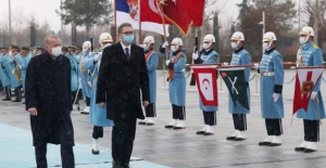 Sırbistan Cumhurbaşkanı Vucic Cumhurbaşkanlığı Külliyesinde