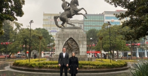 TBB Başkanı Sağkan ile Başkan Yardımcısı Suiçmez’den Onur Anıtına Ziyaret