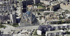 Diyanet İşleri Başkanı Erbaş, Kosova’daki Priştine Merkez Camisi İnşaatını İnceledi