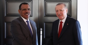 Cumhurbaşkanı Erdoğan, Nijer Cumhurbaşkanı Bazoum İle Bir Araya Geldi
