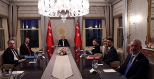 Türkiye Varlık Fonu A.Ş. Yönetim Kurulu, Cumhurbaşkanı Erdoğan Başkanlığında Toplandı