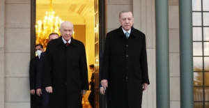 Cumhurbaşkanı Erdoğan, MHP Genel Başkanı Bahçeli İle İftar Yaptı