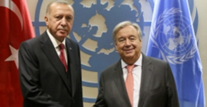 Cumhurbaşkanı Erdoğan, BM Genel Sekreteri Guterres İle Telefonda Görüştü