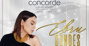 Ebru Gündeş, Bu Bayram Unutulmaz Şarkılarını Concorde Luxury Resort’ta Seslendirecek