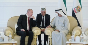 Cumhurbaşkanı Erdoğan, Birleşik Arap Emirlikleri Devlet Başkanı Al Nahyan’la Bir Araya Geldi