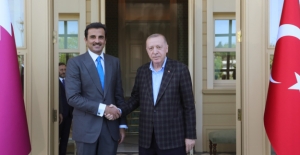 Cumhurbaşkanı Erdoğan, Katar Emiri Al Sani İle Görüştü