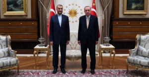Cumhurbaşkanı Erdoğan, İran Dışişleri Bakanı Abdullahiyan’ı Kabul Etti