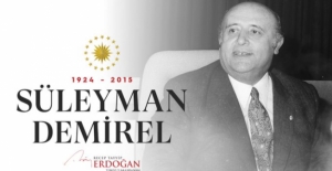 Cumhurbaşkanı Erdoğan’dan, 9. Cumhurbaşkanı Demirel İçin Anma Mesajı
