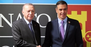 Cumhurbaşkanı Erdoğan, İspanya Hükûmet Başkanı Pedro Sanchez İle Bir Araya Geldi