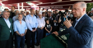 Cumhurbaşkanı Erdoğan, Rasim Özdenören’in Cenaze Törenine Katıldı