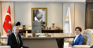 Akşener, Ankara Büyükşehir Belediye Başkanı Yavaş'ı Kabul Etti