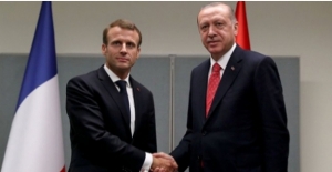 Cumhurbaşkanı Erdoğan, Fransa Cumhurbaşkanı Macron İle Telefonda Görüştü
