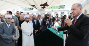 Cumhurbaşkanı Erdoğan, Mehmet Nimet Kaya'nın Cenaze Törenine Katıldı