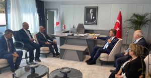 DSP Genel Başkanı Aksakal, TDP Genel Başkanı Sarıgül’ü Ziyaret Etti