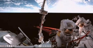Çin’in Taykonot Ekibi Uzay Yürüyüşüne Çıktı