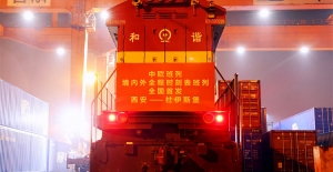 2022 Yılında Çin’den Avrupa’ya Giden Tren Seferi Sayısı 14 Bine Ulaştı