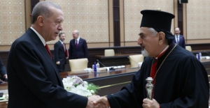 Cumhurbaşkanı Erdoğan, Dünya Süryani Katolik Patriği Ve Heyetini Kabul Etti