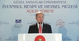 Cumhurbaşkanı Erdoğan, İstanbul Resim Ve Heykel Müzesi’nin Açılışını Yaptı