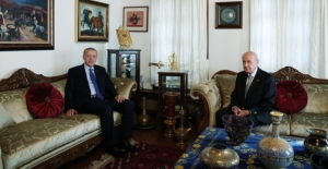 Cumhurbaşkanı Erdoğan, MHP Genel Başkanı Bahçeli’yi Evinde Ziyaret Etti