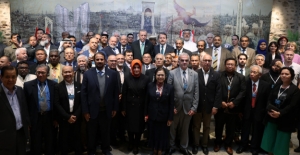 Cumhurbaşkanı Erdoğan, Uluslararası Emek Ve Dayanışma Kongresi'nin Katılımcı Konfederasyon Başkanlarını Kabul Etti