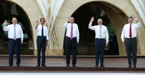 Cumhurbaşkanı Erdoğan, MIKTA Üyesi Ülkelerin Liderleriyle Bir Araya Geldi