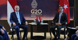 Cumhurbaşkanı Erdoğan, Endonezya Devlet Başkanı Widodo İle Bir Araya Geldi