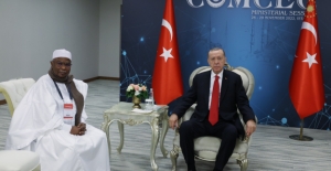 Cumhurbaşkanı Erdoğan, İİT Genel Sekreteri Taha'yı Kabul Etti