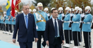 Cumhurbaşkanı Erdoğan, İsveç Başbakanı Kristersson’u Resmi Törenle Karşıladı