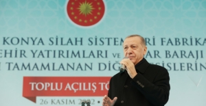 Cumhurbaşkanı Erdoğan, Konya’da Toplu Açılış Törenine Katıldı